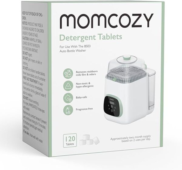 Momcozy Tableta Pastruese për Biberona – 120 copë BS03