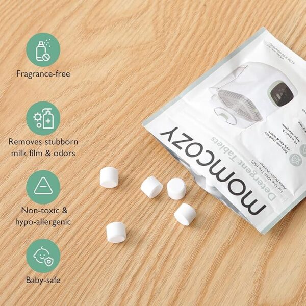 Momcozy Tableta Pastruese për Biberona – 120 copë BS03