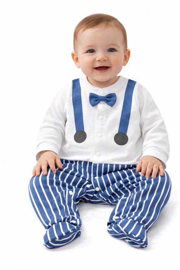 Body Bebesh Elegant me Papion dhe Dizajn Pezullash